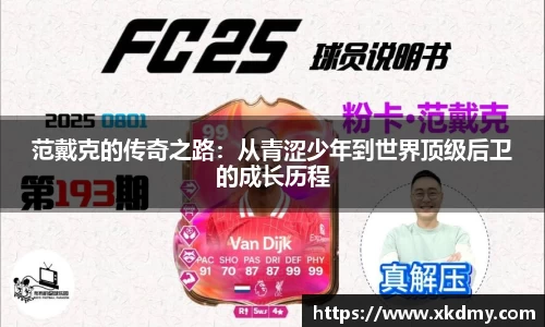 范戴克的传奇之路：从青涩少年到世界顶级后卫的成长历程